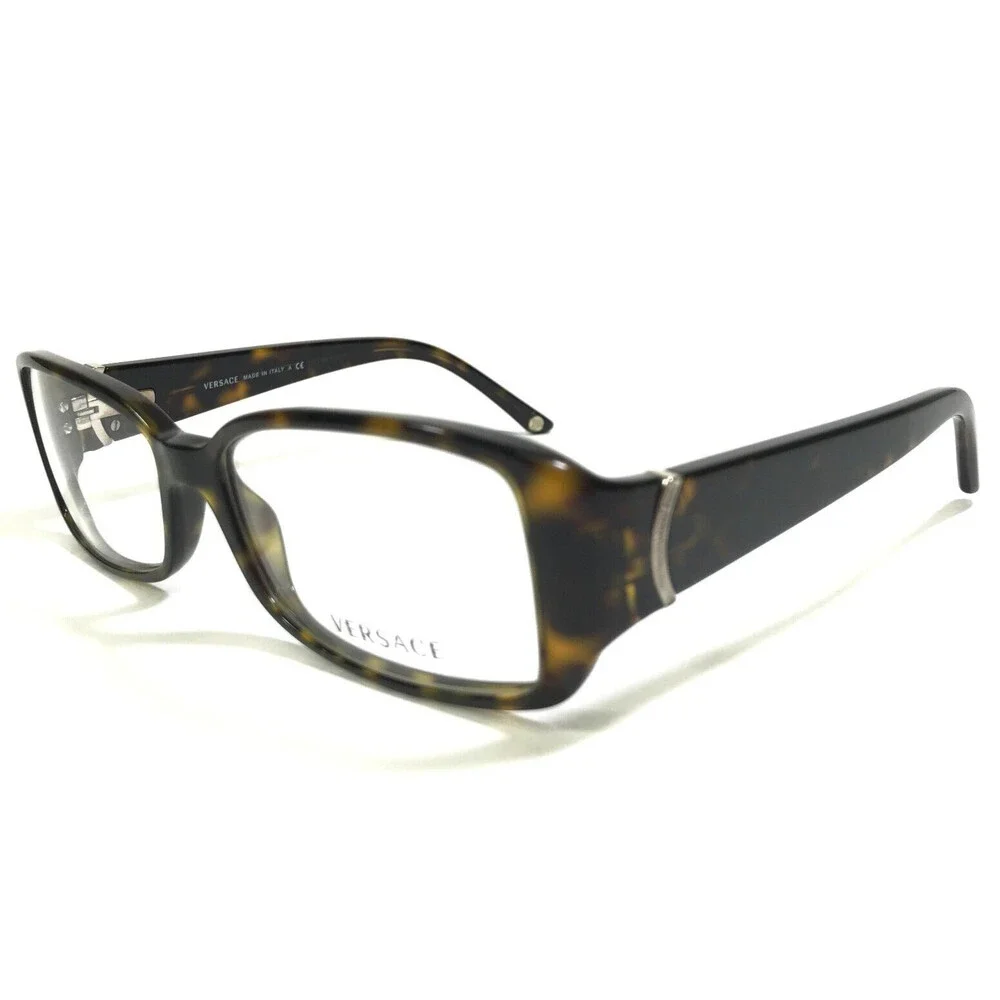 Versace Eyeglasses Frames MOD.3118 108 Tortoise Rectangular Full Rim 54-15-130